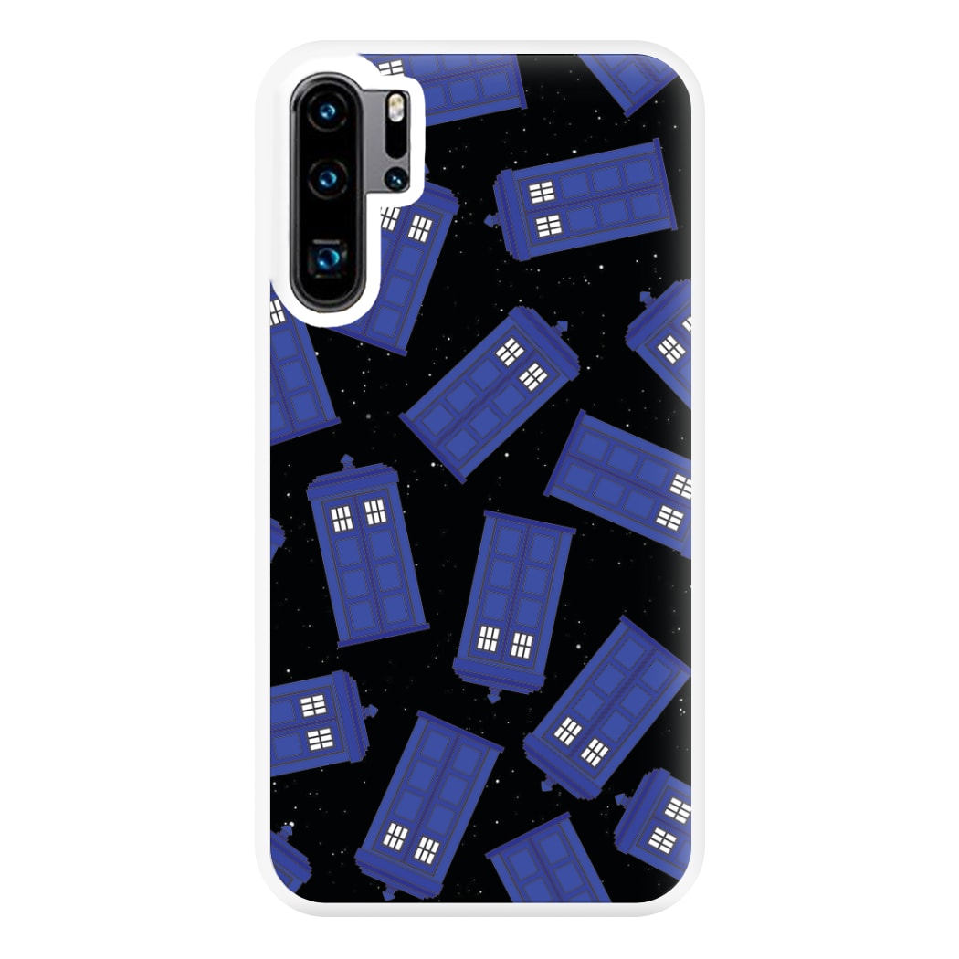 Tardis Pattern Phone Case for Huawei P30 Pro