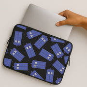 Tardis Pattern Laptop Sleeve 2