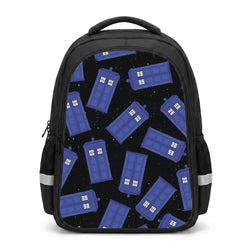Tardis Pattern Backpack