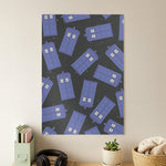 Tardis Pattern Poster