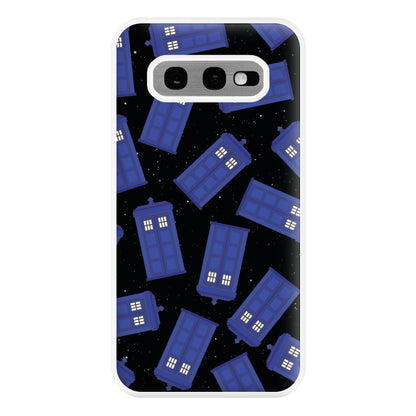 Tardis Pattern Phone Case for Galaxy S10e