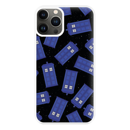 Tardis Pattern Phone Case for iPhone 11 Pro Max