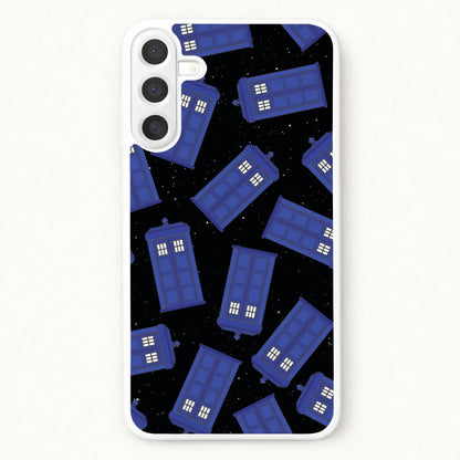 Tardis Pattern Phone Case for Galaxy A37