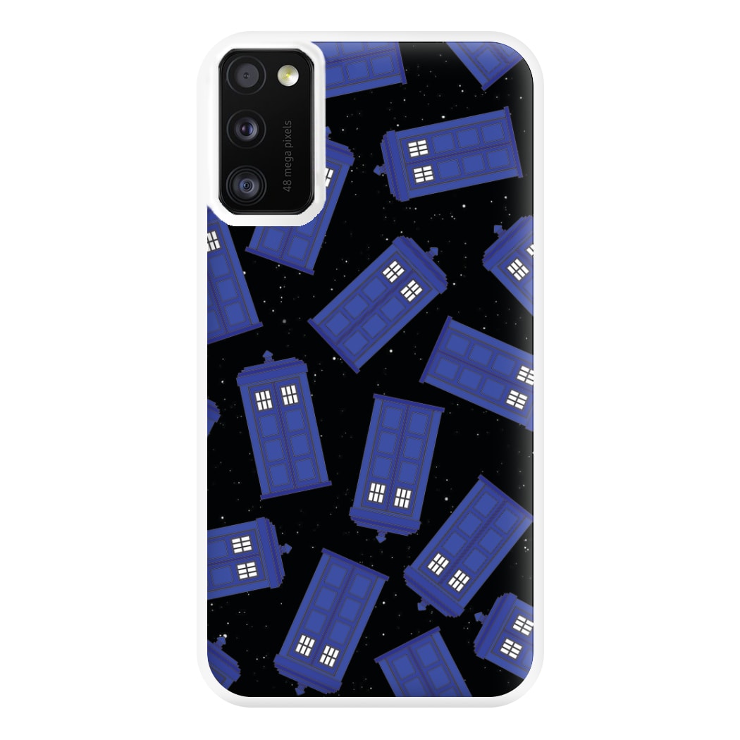 Tardis Pattern Phone Case for Galaxy A41