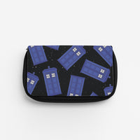 Tardis Pattern Pencil Case
