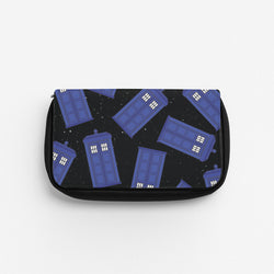 Tardis Pattern Pencil Case