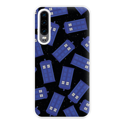 Tardis Pattern Phone Case for Huawei P30