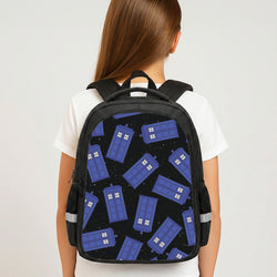 Tardis Pattern Backpack