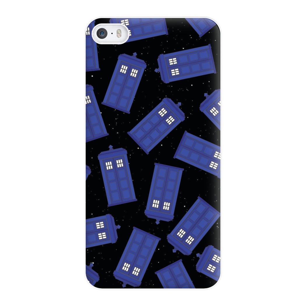 Tardis Pattern Phone Case for iPhone 5 / 5s / SE 2016