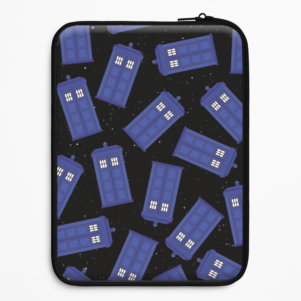Tardis Pattern Universal Laptop Sleeve