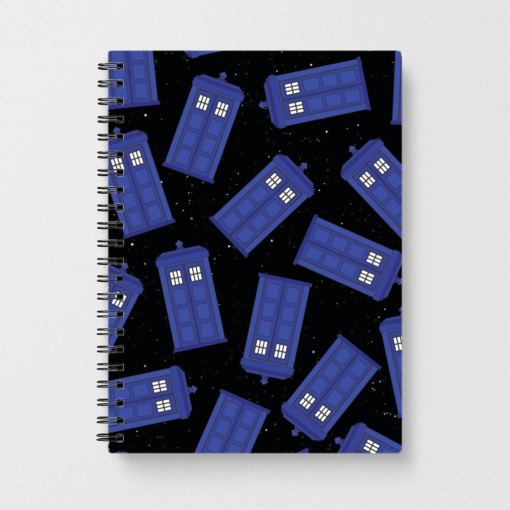 Tardis Pattern Notebook