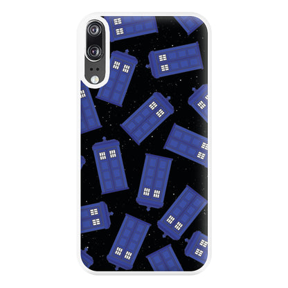 Tardis Pattern Phone Case for Huawei P20