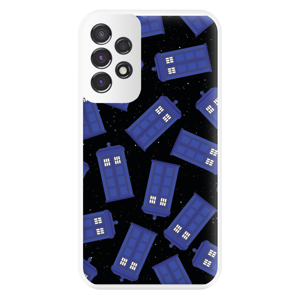 Tardis Pattern Phone Case for Galaxy A53