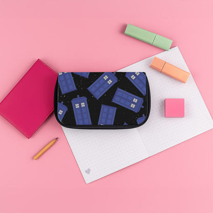 Tardis Pattern Pencil Case