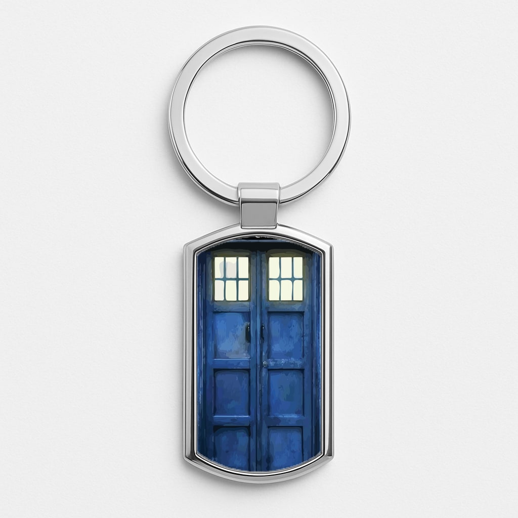 Police Box Luxury Keyring