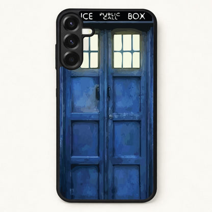 Police Box Phone Case for Galaxy A57