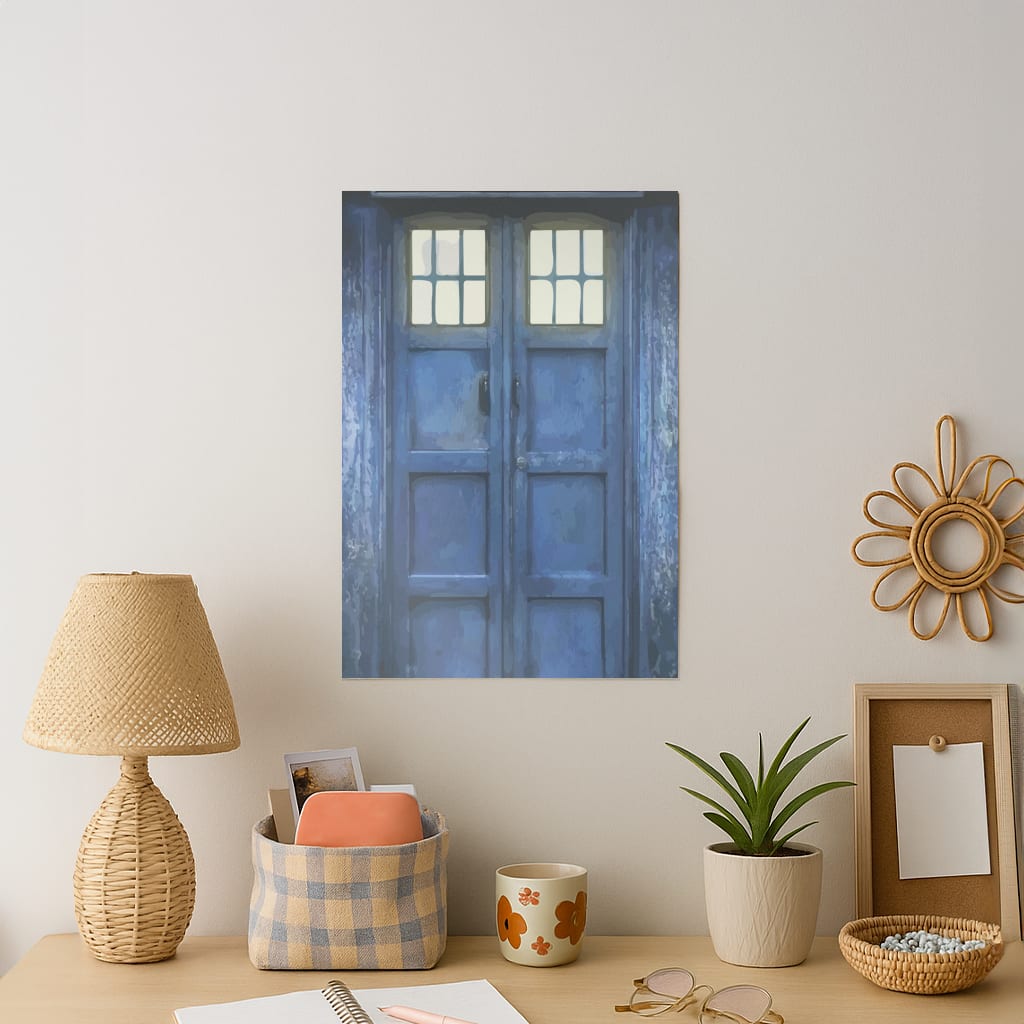Police Box Art Print