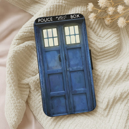 Police Box Wallet Phone Case