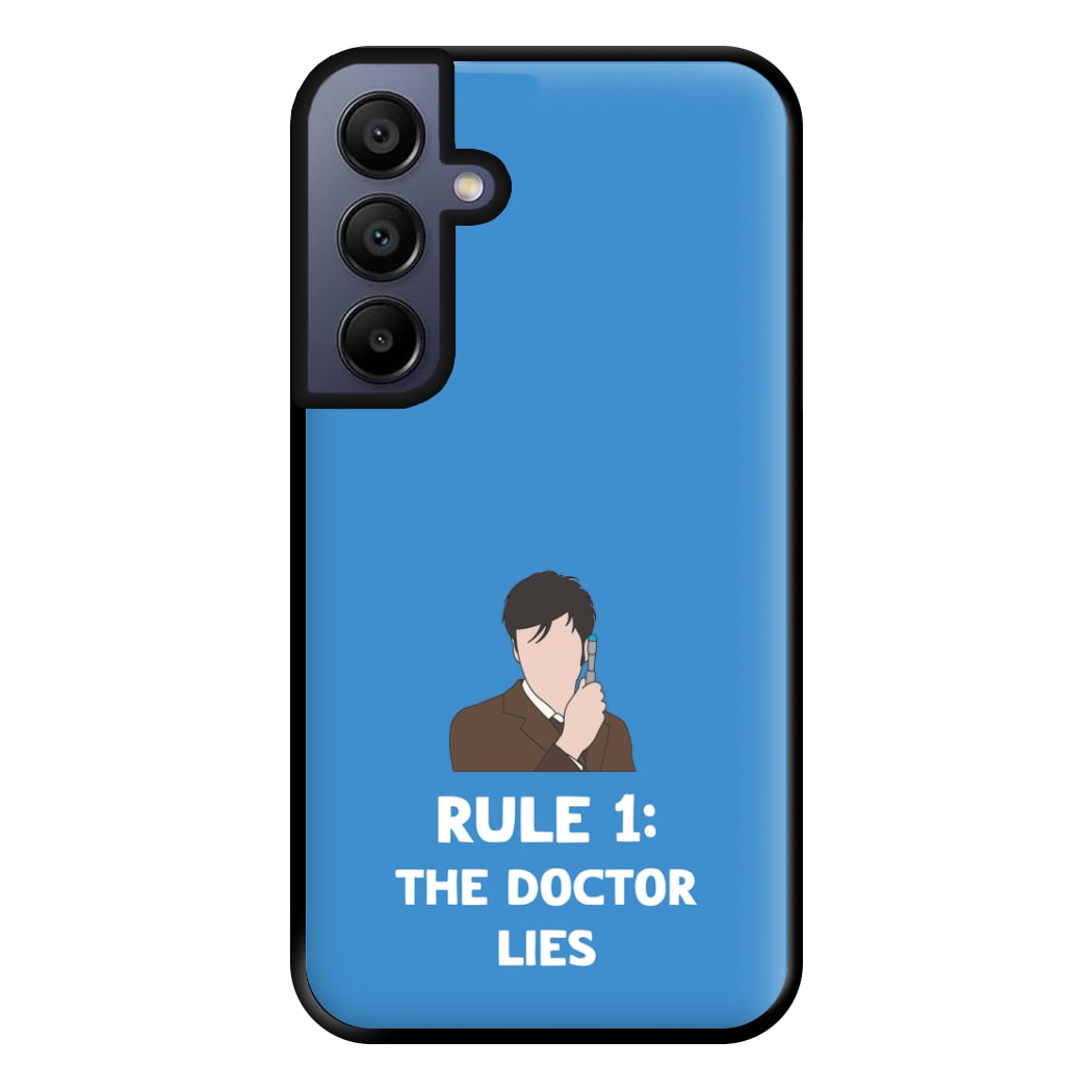 Rule 1: The Doctor Who Lies Phone Case for Galaxy A15