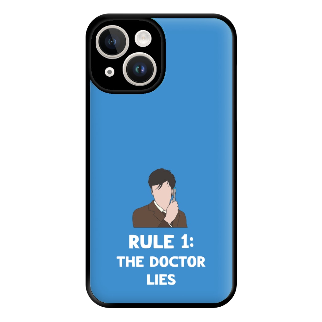 Rule 1: The Doctor Who Lies Phone Case for iPhone 14