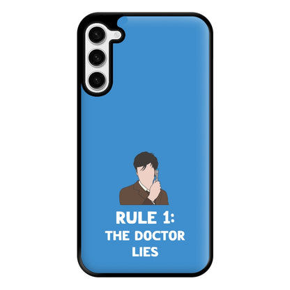 Rule 1: The Doctor Who Lies Phone Case for Galaxy S23 Plus