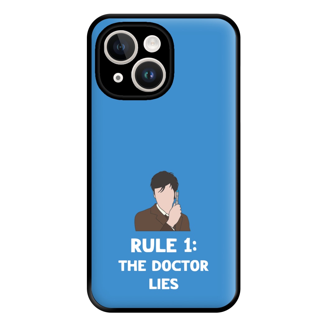 Rule 1: The Doctor Who Lies Phone Case for iPhone 14 Plus