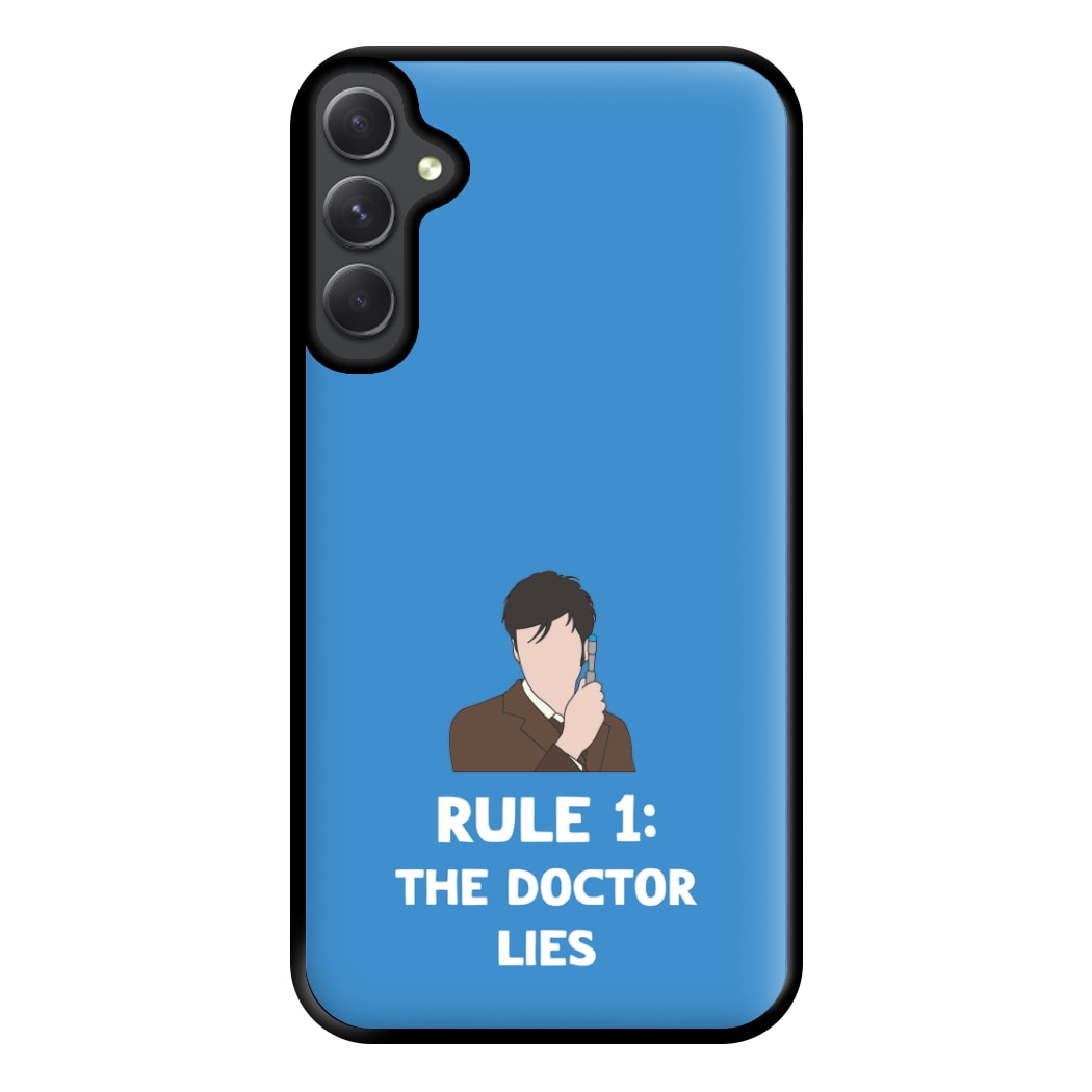 Rule 1: The Doctor Who Lies Phone Case for Galaxy A14