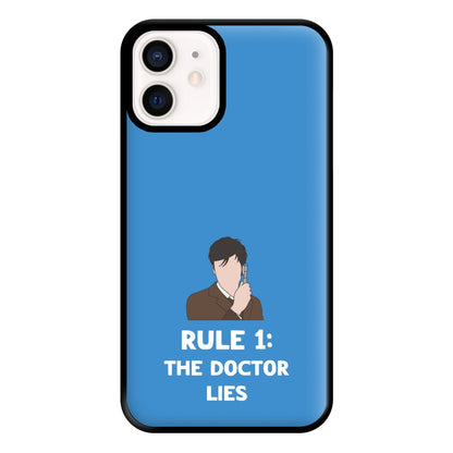 Rule 1: The Doctor Who Lies Phone Case for iPhone 12 Mini