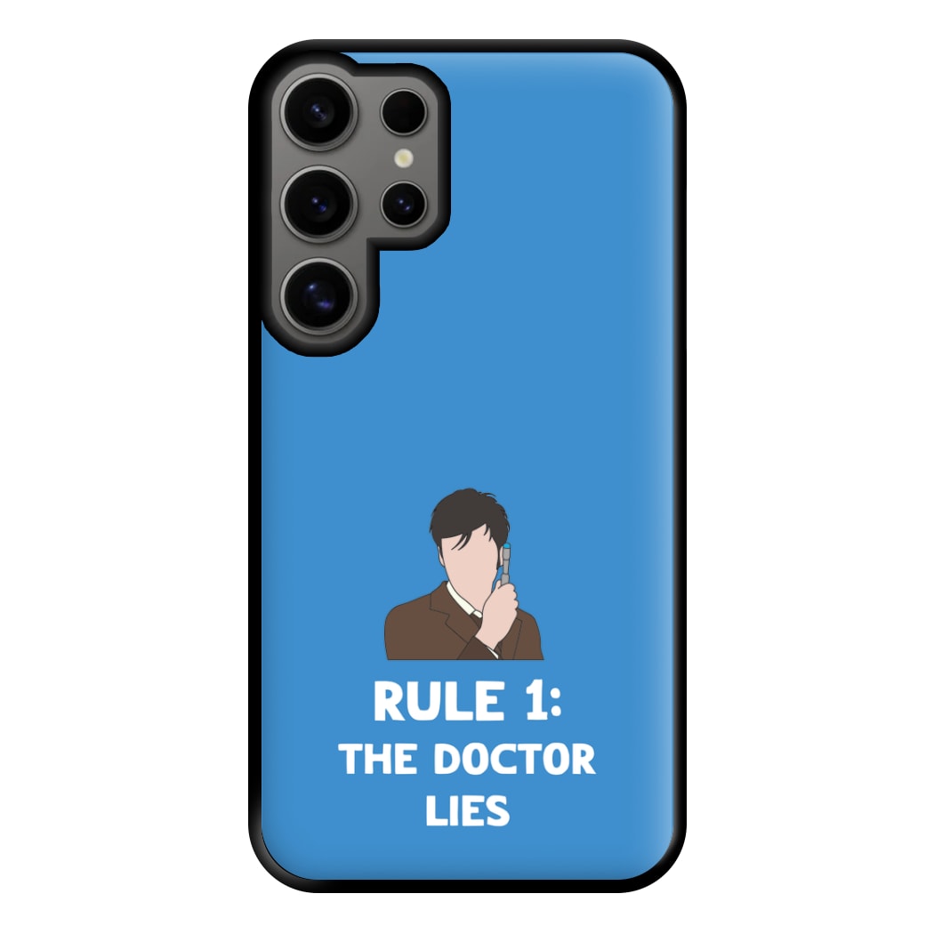 Rule 1: The Doctor Who Lies Phone Case for Galaxy S24 Ultra