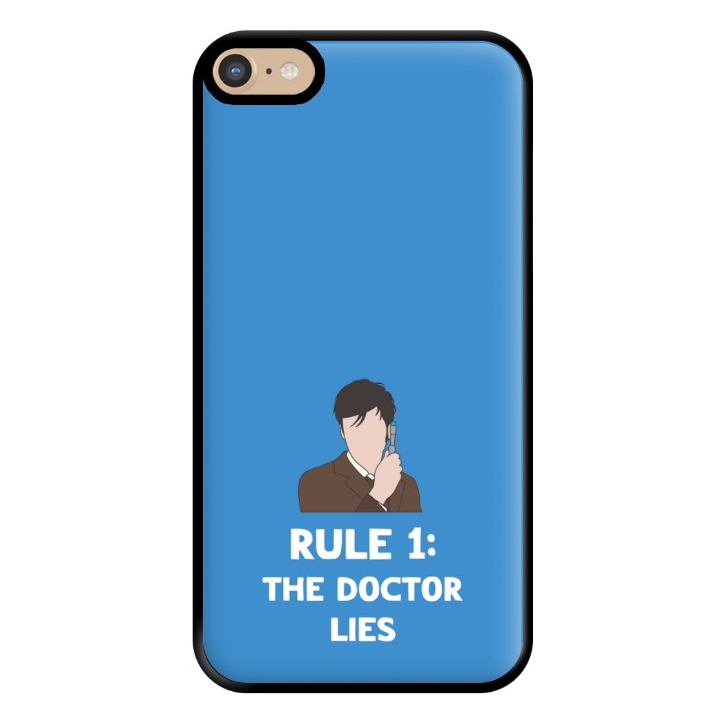 Rule 1: The Doctor Who Lies Phone Case for iPhone 6 Plus / 7 Plus / 8 Plus