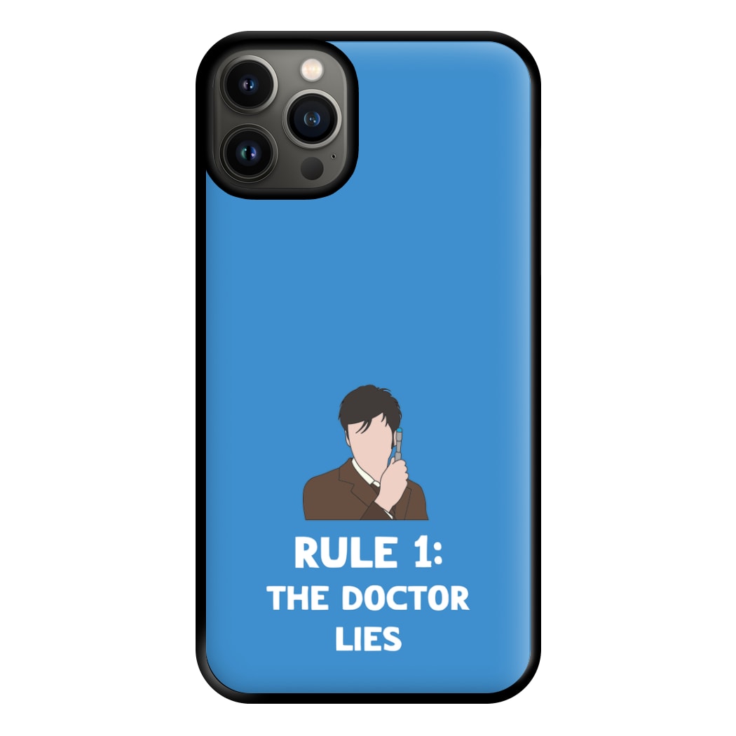 Rule 1: The Doctor Who Lies Phone Case for iPhone 13