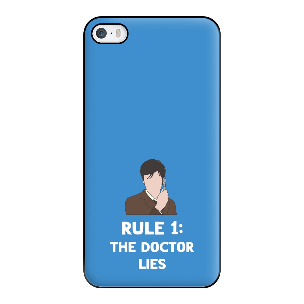 Rule 1: The Doctor Who Lies Phone Case for iPhone 5 / 5s / SE 2016