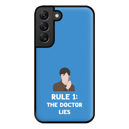 Rule 1: The Doctor Who Lies Phone Case for Galaxy S22 Plus