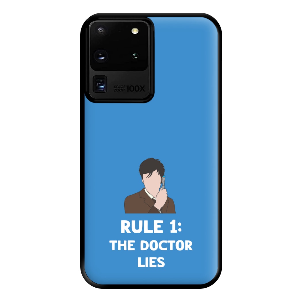 Rule 1: The Doctor Who Lies Phone Case for Galaxy S20 Ultra