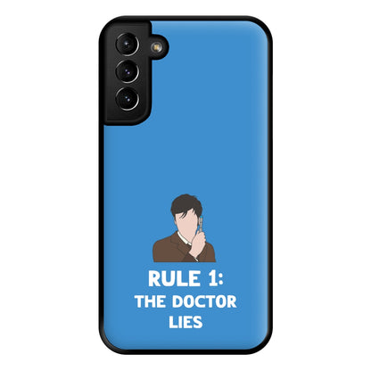 Rule 1: The Doctor Who Lies Phone Case for Galaxy S21 Plus