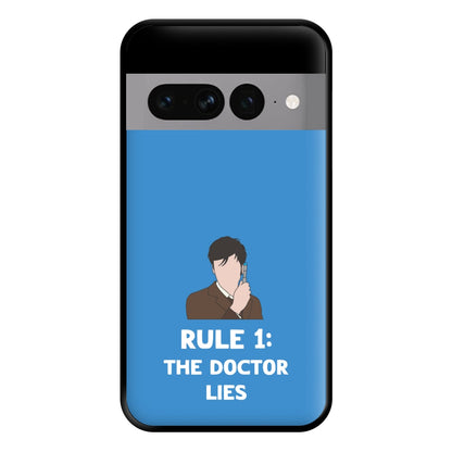 Rule 1: The Doctor Who Lies Phone Case for Google Pixel 7 Pro