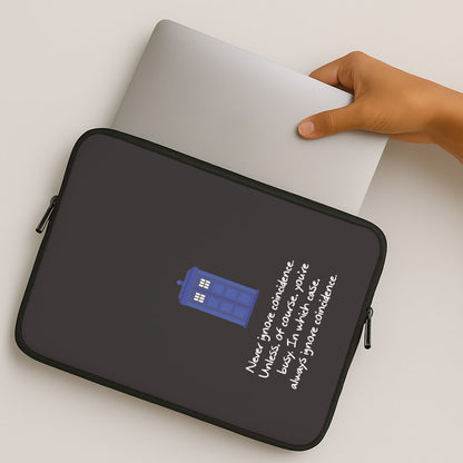 Never Ignore Coincidence MacBook Case
