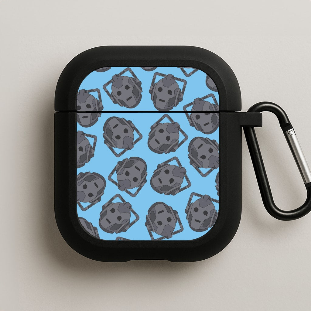 Cyberman Pattern AirPods Case