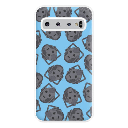 Cyberman Pattern Phone Case for Galaxy S10 Plus