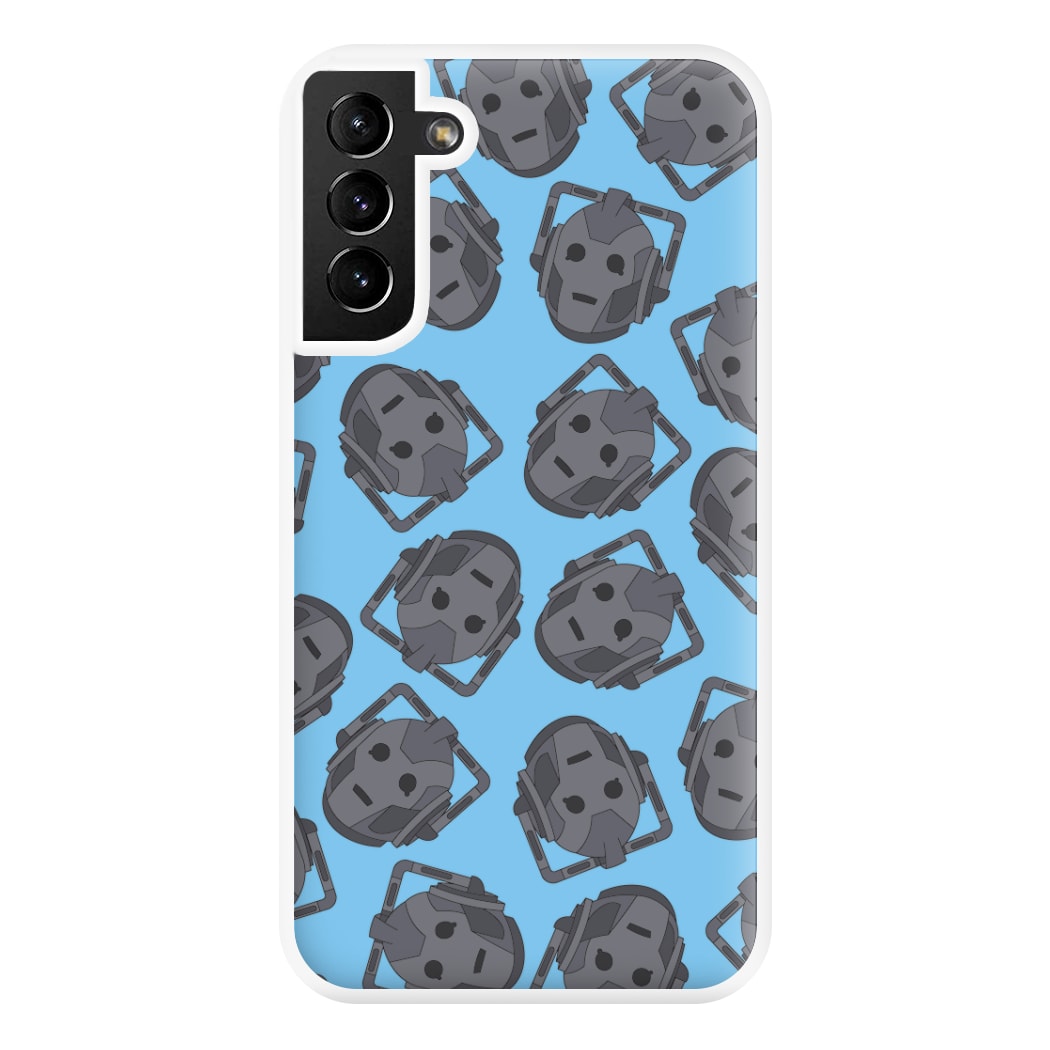 Cyberman Pattern Phone Case for Galaxy S21 Plus