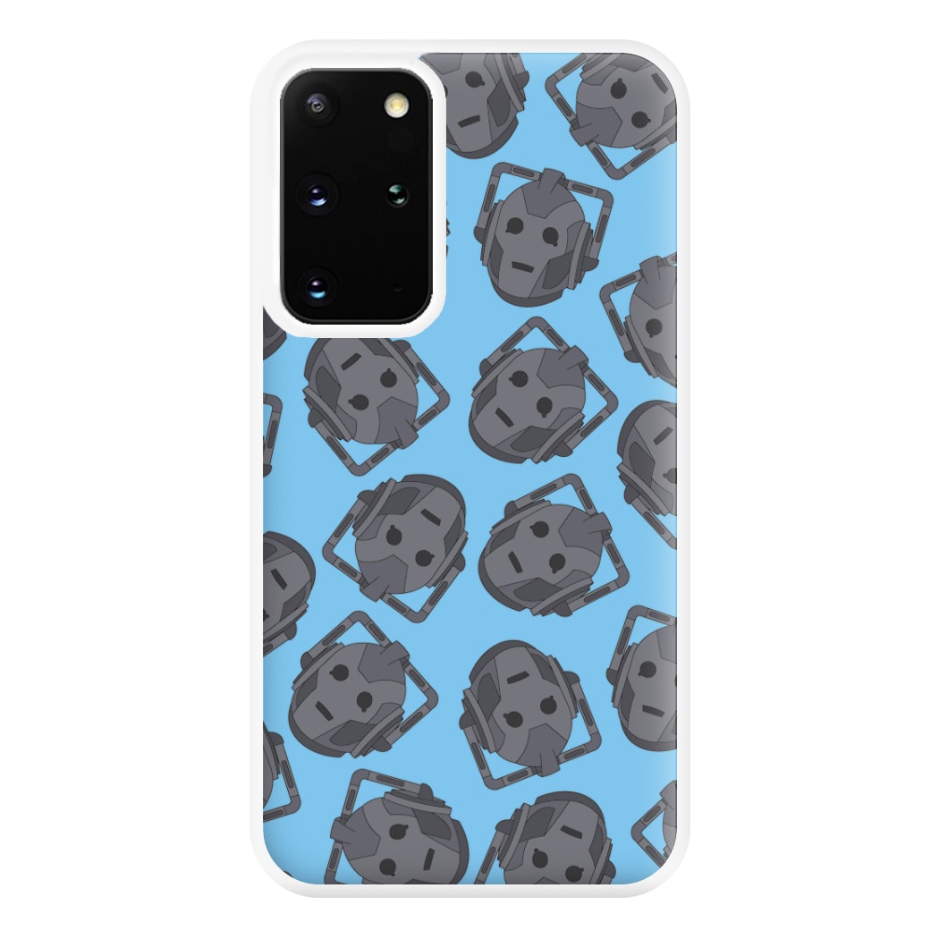 Cyberman Pattern Phone Case for Galaxy S20 Plus