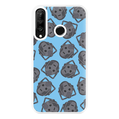 Cyberman Pattern Phone Case for Huawei P30 Lite