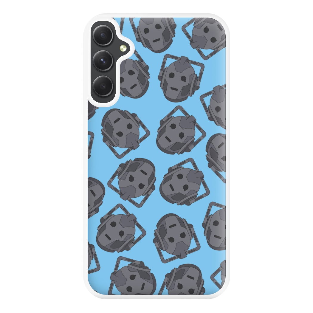 Cyberman Pattern Phone Case for Galaxy A14