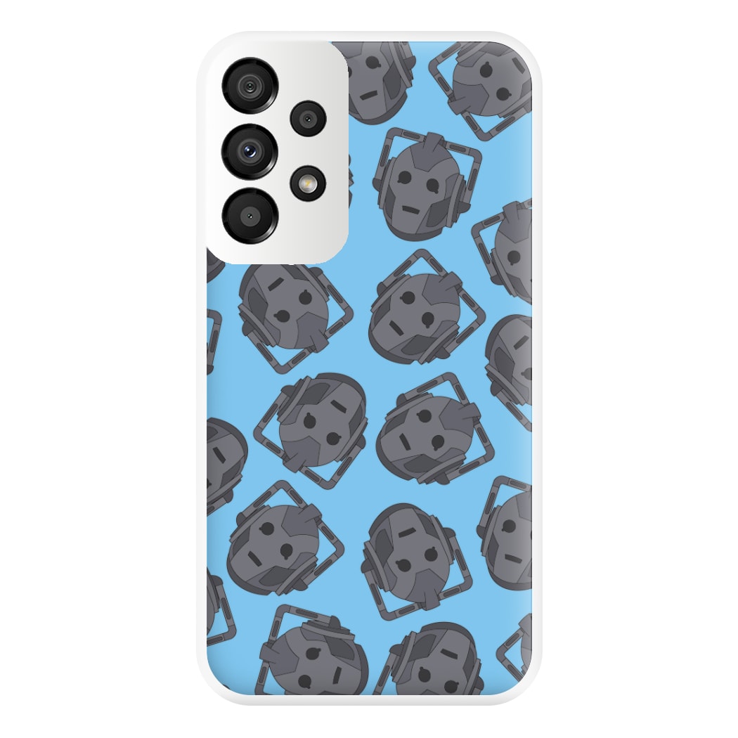 Cyberman Pattern Phone Case for Galaxy A33