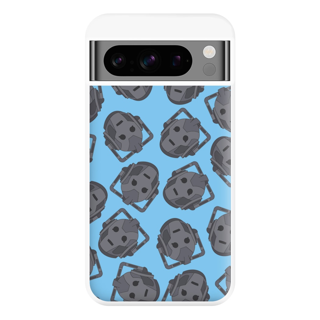 Cyberman Pattern Phone Case for Google Pixel 8 Pro