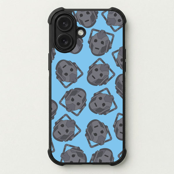 Cyberman Pattern Phone Case — Bumper case