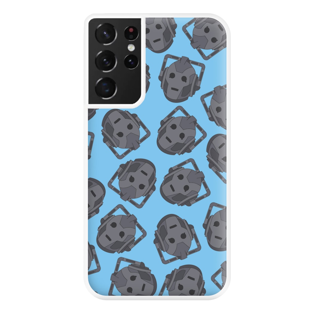 Cyberman Pattern Phone Case for Galaxy S21 Ultra