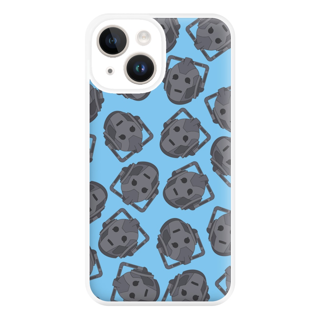 Cyberman Pattern Phone Case for iPhone 14