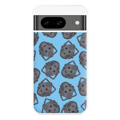 Cyberman Pattern Phone Case for Google Pixel 8