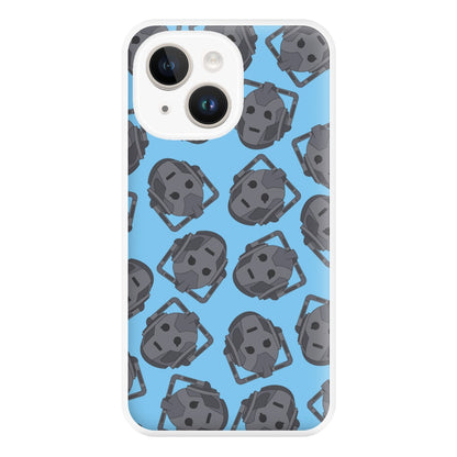 Cyberman Pattern Phone Case for iPhone 14 Plus